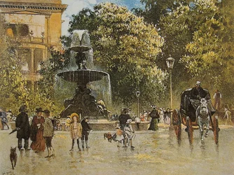 Kemperplatz, vieux Berlin, 1889 ?